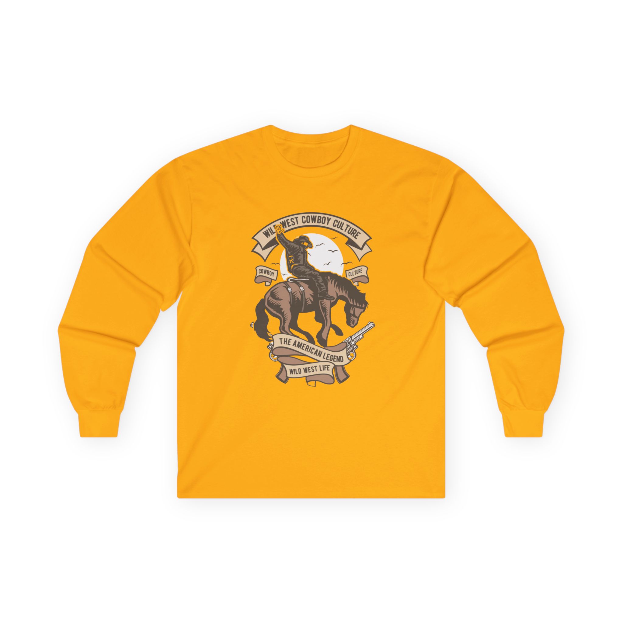 Wild West –  Long Sleeve Tee Cool T-Shirt