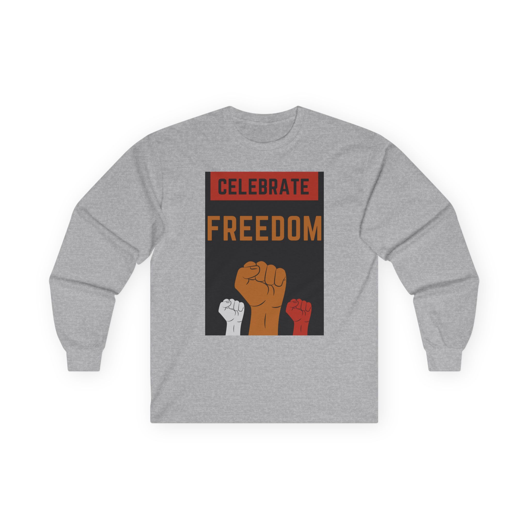 Celebrate Freedom – Long Sleeve Tee Political T-Shirt
