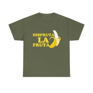 Disfruta La Fruta - Heavy Cotton Tee Funny Graphic T-Shirt